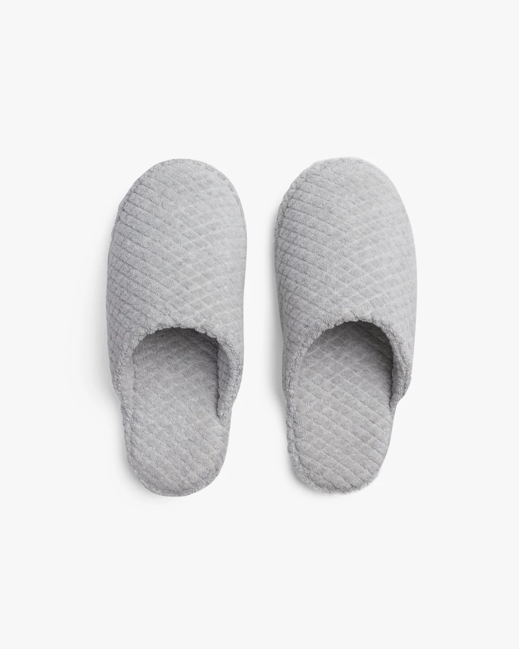 Custom Logo Personalized Wholesale Luxury Washable Hotel Room SPA Guest Disposable Velvet Hotel Slippers White