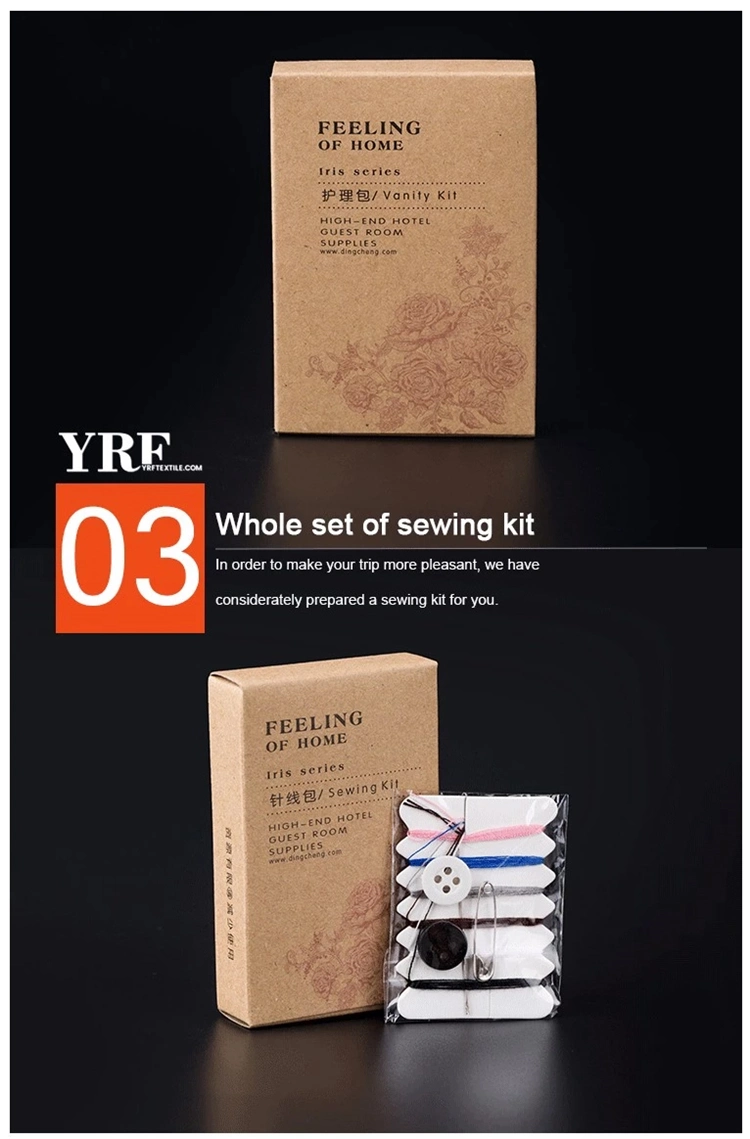 Yrf Hotel Products Wholesale High Quality Travel Sewing Kit Soap