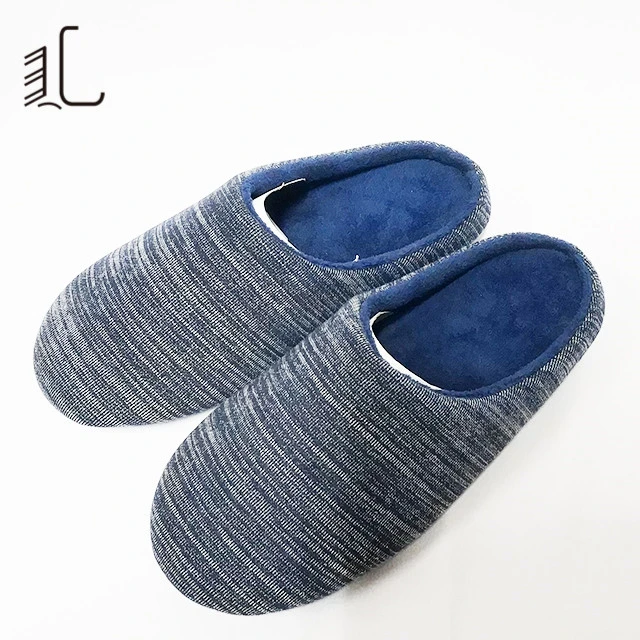 New Trend Women Indoor Slippers, Knitting Wool Upper, DOT Cloth Outsole, Cotton Filling