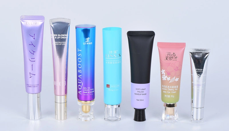 Wholesale Empty Pink 15ml Cosmetic Soft Plastic Lotion Cream Tube Package