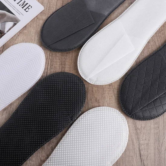 Unisex Disposable Home Indoor Closed Toe SPA Hotel Bathroom Slippers